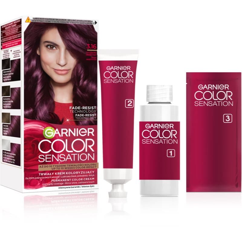 Color Sensation farba do włosów odcień 3.16 Głęboki Ametyst