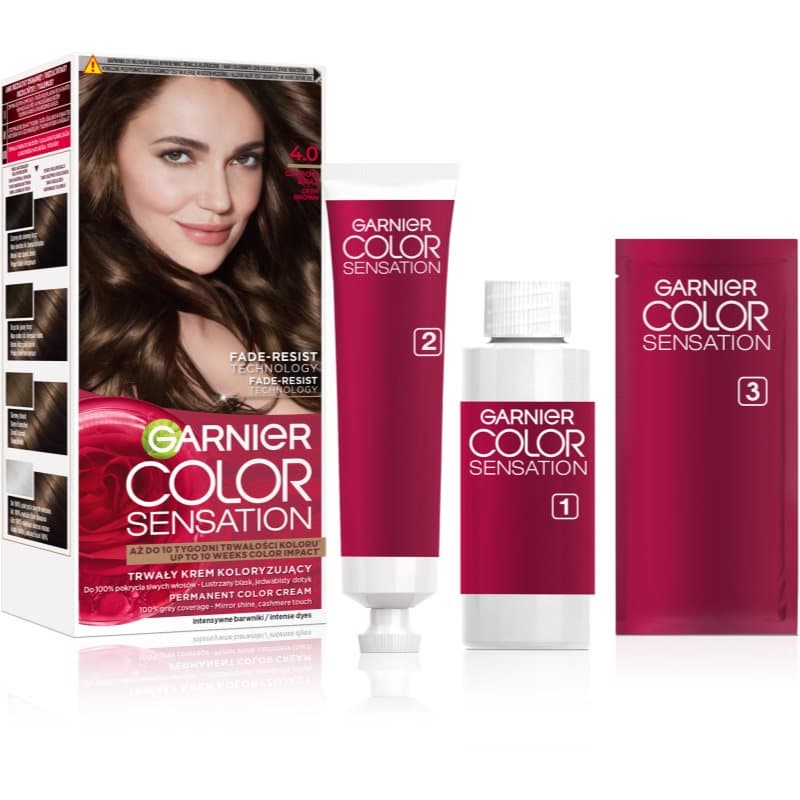 Color Sensation farba do włosów odcień 4.0 Głęboki Brąz