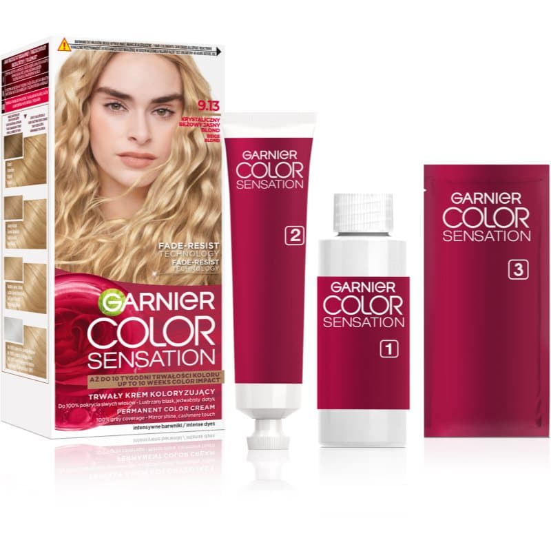 Color Sensation krem koloryzujący do włosów 9.13 Beżowy Jasny Blond