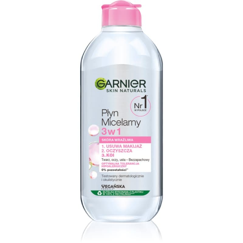 Skin Naturals płyn micelarny 3w1 skóra wrażliwa