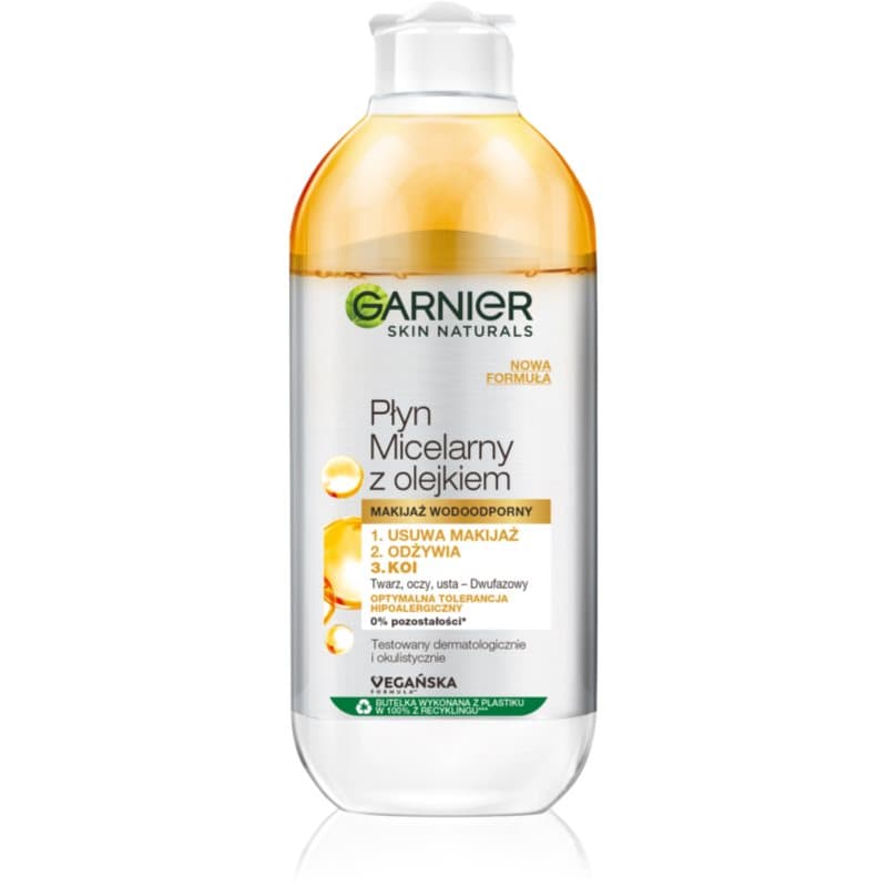 Skin Naturals Płyn Micelarny 3w1 dwufazowy płyn micelarny 3 w 1
