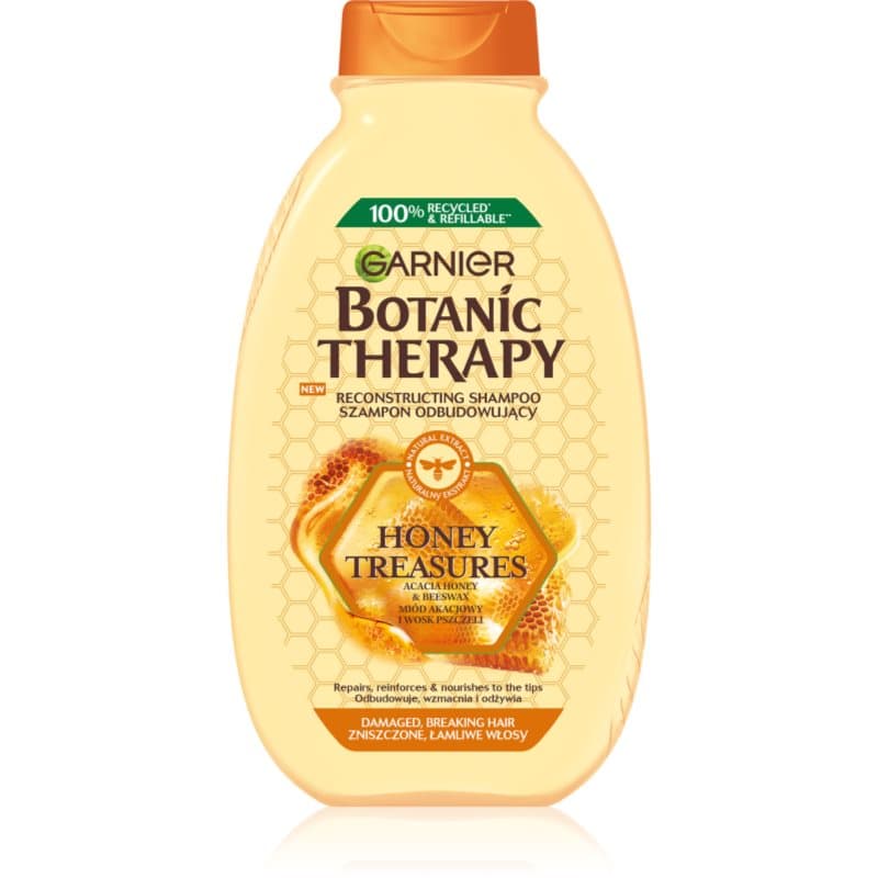 Botanic Therapy Miód & Propolis szampon odbudowujący włosy do włosów zniszczonych