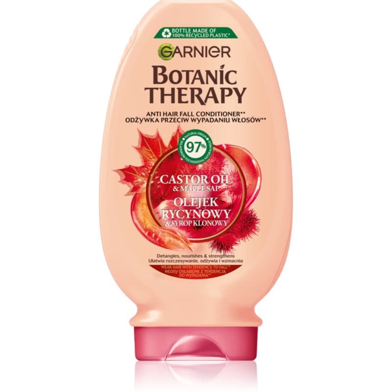 BOTANIC THERAPY - Anti Hair Fall Conditioner - Castor Oil & Maple Sap - Odżywka przeciw wypadaniu włosów - Olejek rycynowy i syrop klonowy -