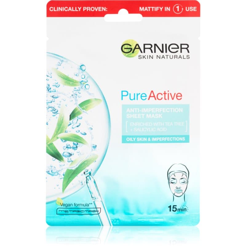 Pure Active maska w płachcie z efektem oczyszczającym