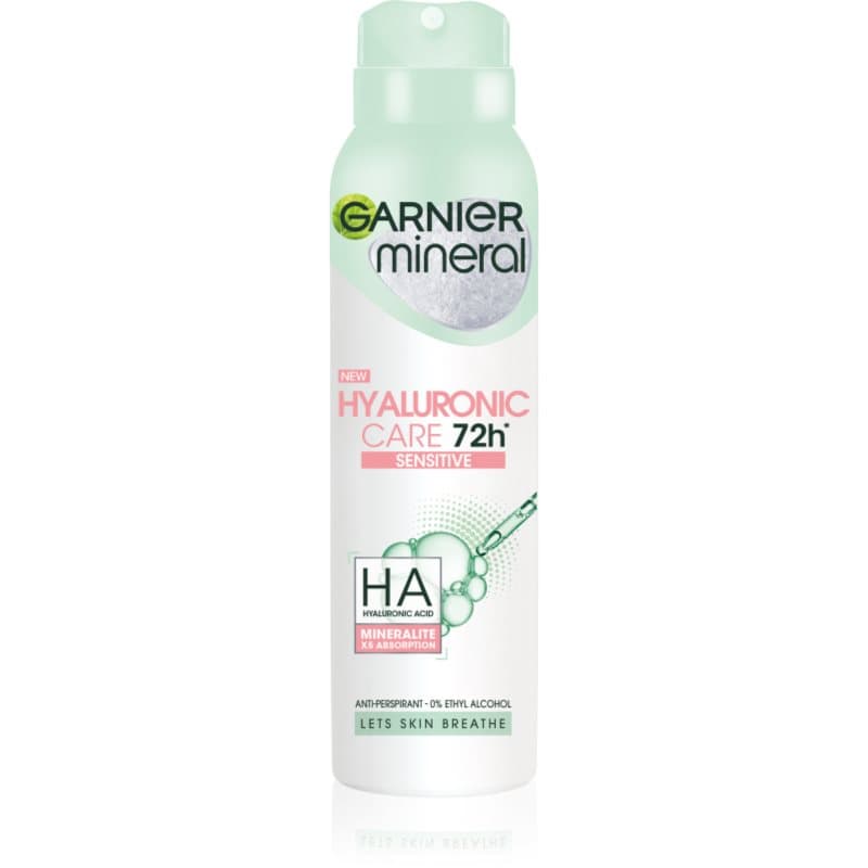 Mineral Hyaluronic Care antyperspirant w sprayu do skóry wrażliwej