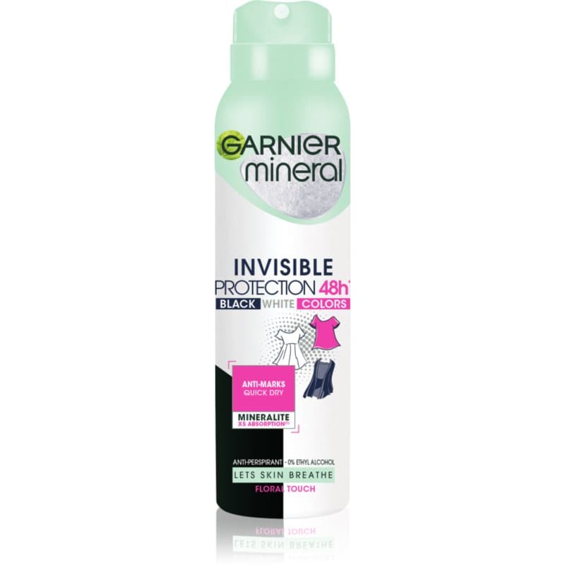Mineral Black White Color antyperspirant w sprayu
