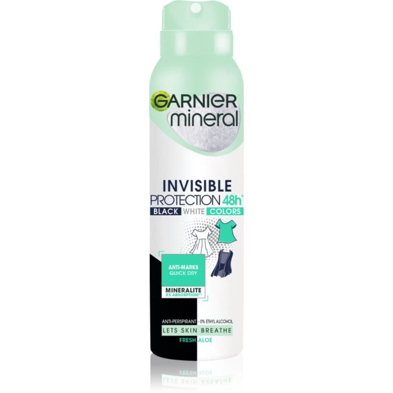 Mineral Black White Color antyperspirant w sprayu