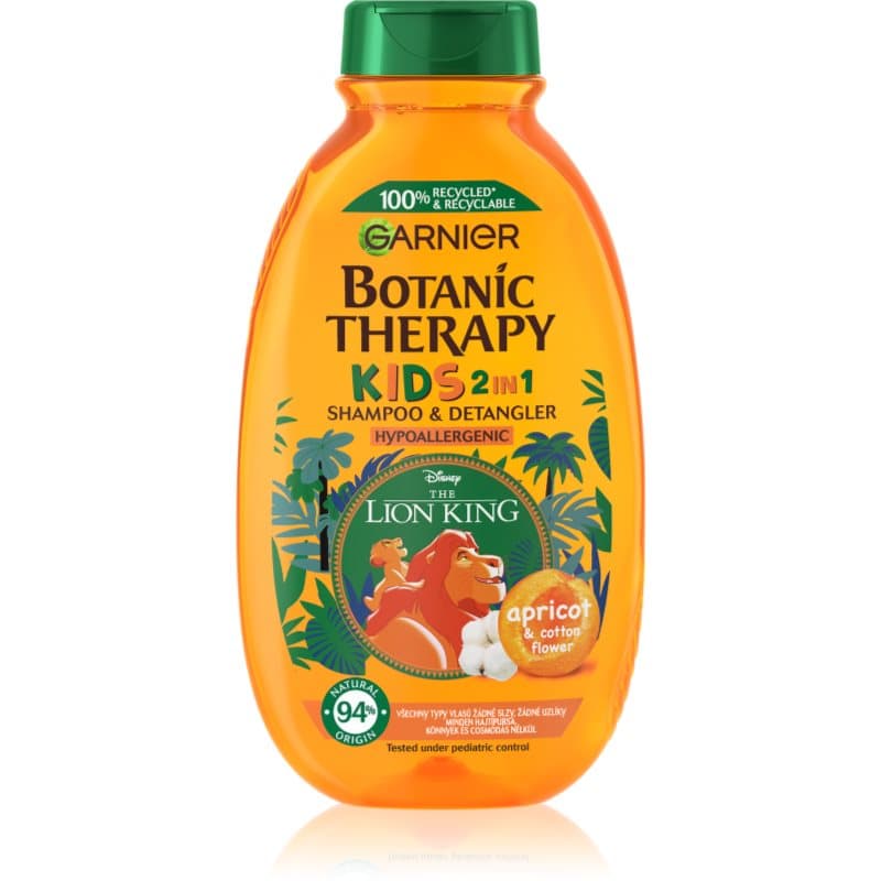 Botanic Therapy Disney Kids szampon z odżywką 2w1 dla łatwego rozczesywania włosów dla dzieci