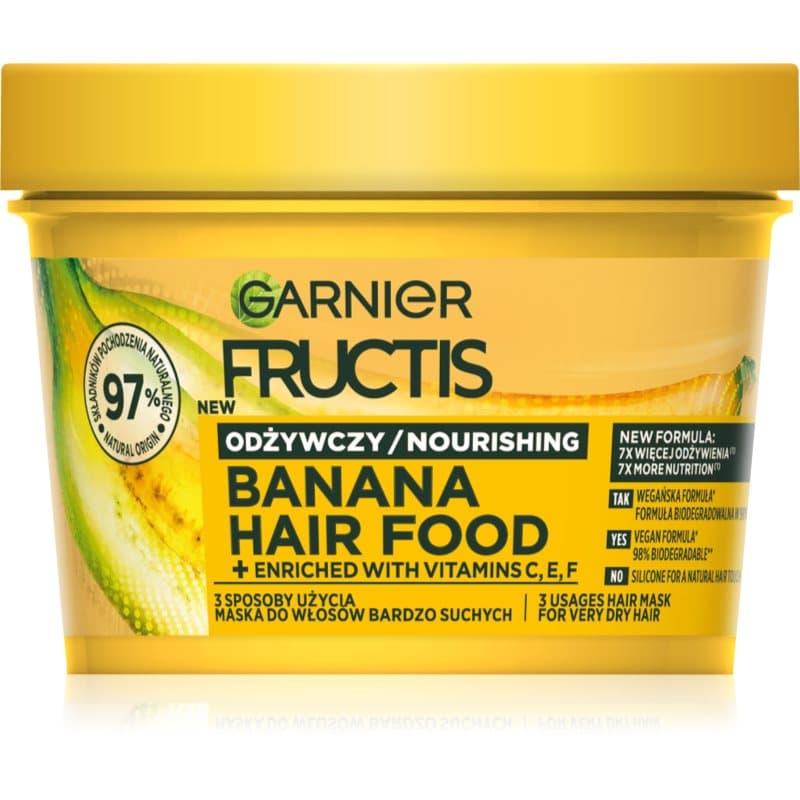 Fructis Hair Food maseczka odżywcza do włosów suchych