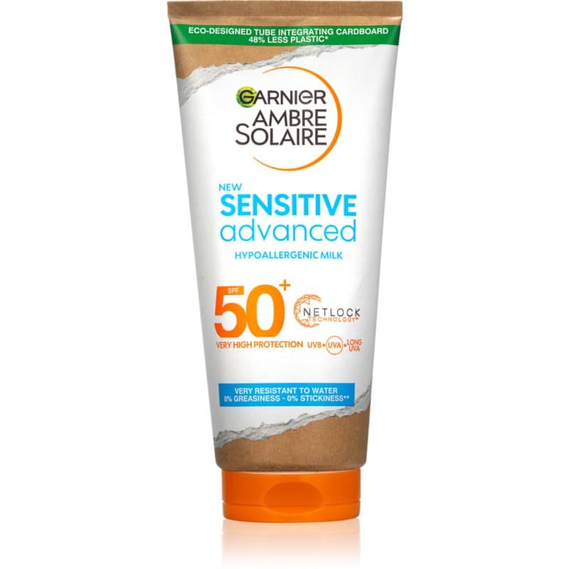 Ambre Solaire Sensitive Advanced mleczko do opalania do skóry wrażliwej SPF 50+
