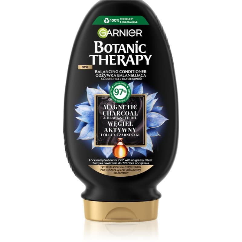 Botanic Therapy Magnetic Charcoal balsam oczyszczający do włosów