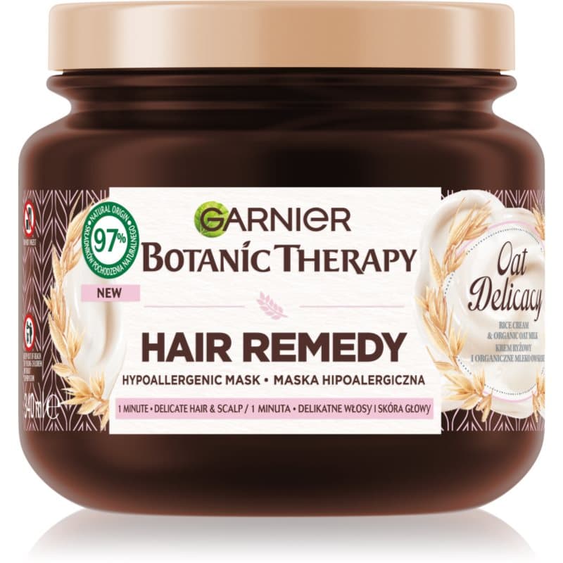 Botanic Therapy Hair Remedy maska nawilżająca do włosów do skóry wrażliwej