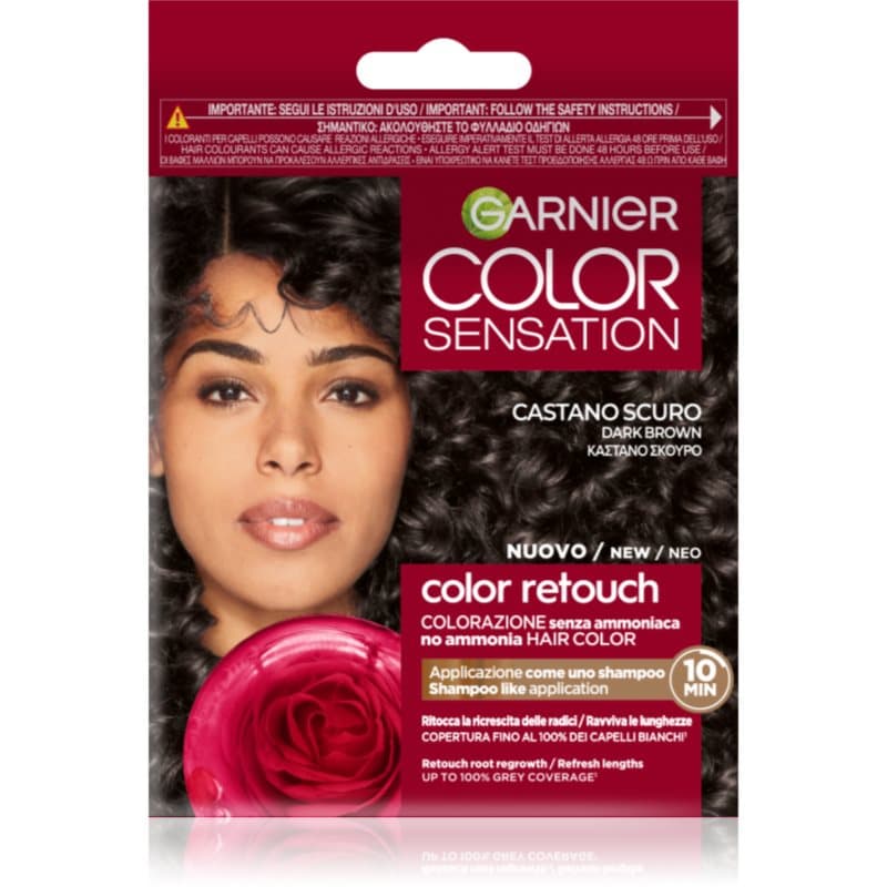 Color Sensation Retouch tonująca farba na odrosty Castano Scuro