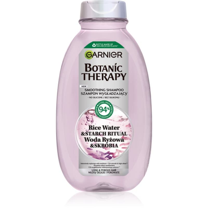 Botanic Therapy Smoothing Shampoo Szampon wygładzający do włosów - Woda ryżowa i skrobia