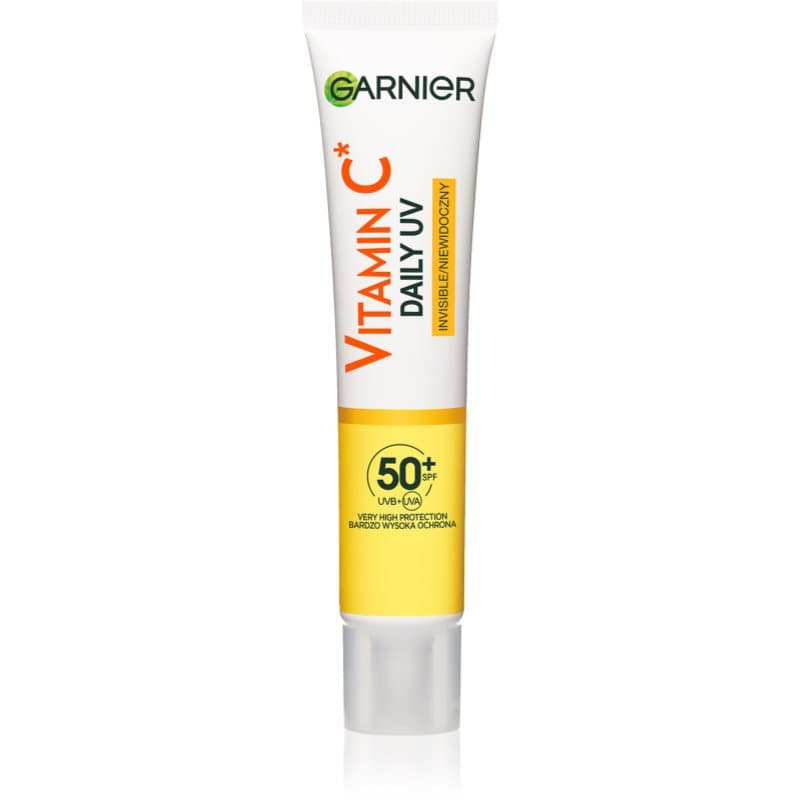 Skin Naturals Vitamin C Niewidoczny fluid rozświetlający SPF 50+