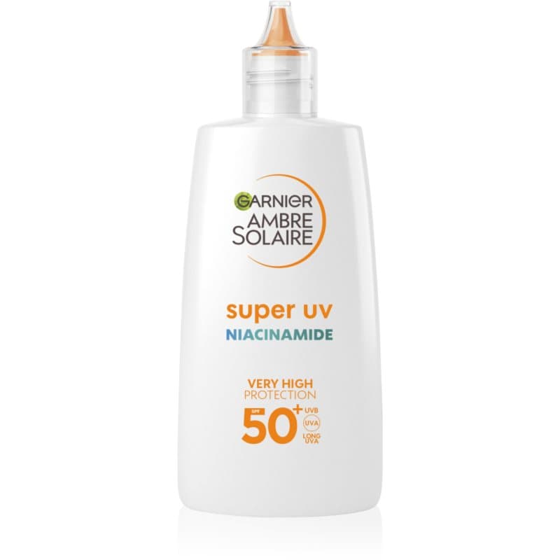 Ambre Solaire Super UV Niacinamide lekki fluid ochronny przeciw niedoskonałościom skóry SPF 50+