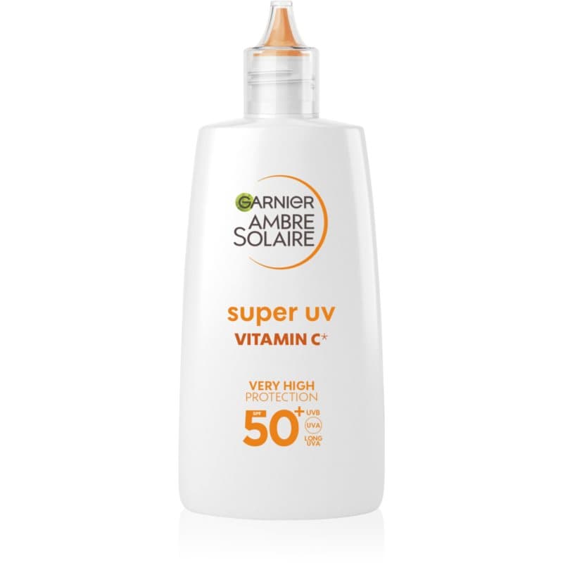 Ambre Solaire Super UV Vitamin C lekki fluid ochronny przeciw przebarwieniom SPF 50+
