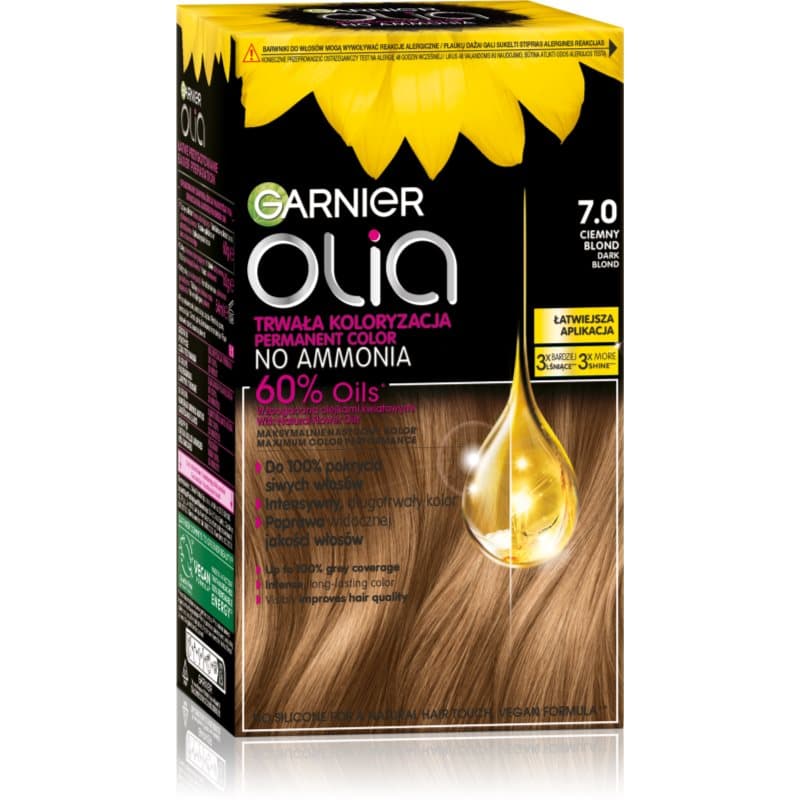 Olia farba do włosów 7.0 Ciemny Blond