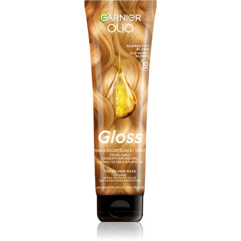 Olia Gloss maska koloryzująca-toner do włosów Słoneczny Blond