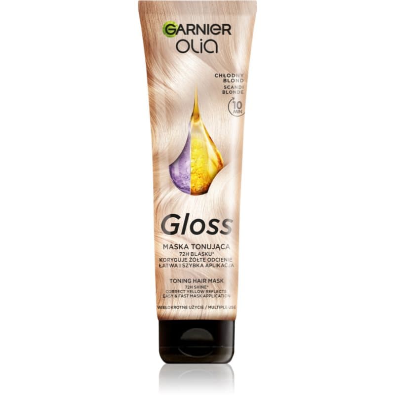 Olia Gloss maska koloryzująca-toner do włosów Chłodny Blond