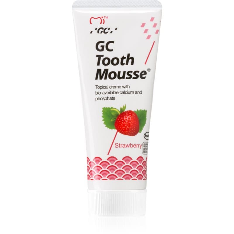Tooth Mousse remineralizujący krem ochronny do wrażliwych zębów bez fluoru smak Strawberry