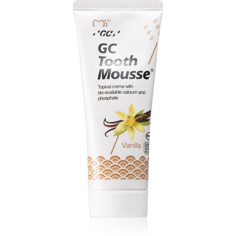 Tooth Mousse remineralizujący krem ochronny do wrażliwych zębów bez fluoru smak Vanilla