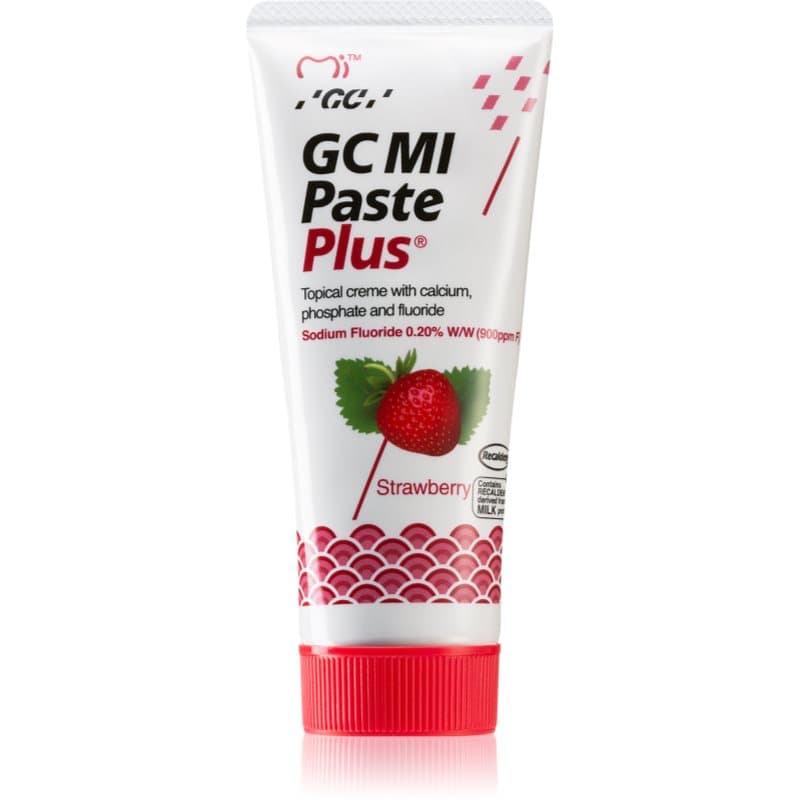 MI Paste Plus remineralizujący krem ochronny do wrażliwych zębów z fluorem smak Strawberry