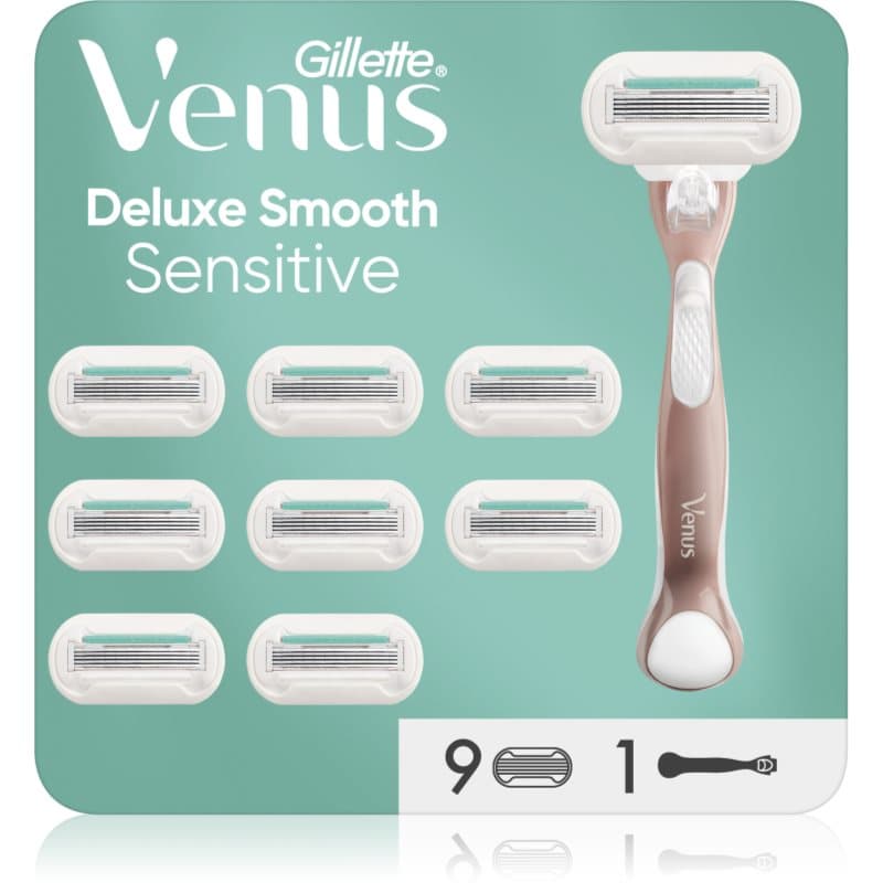 Venus Deluxe Smooth Sensitive maszynka do golenia + ostrza wymienne