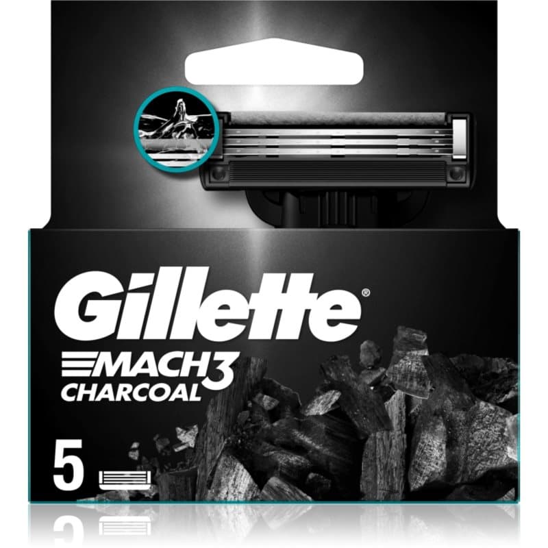 Mach3 Charcoal zapasowe ostrza