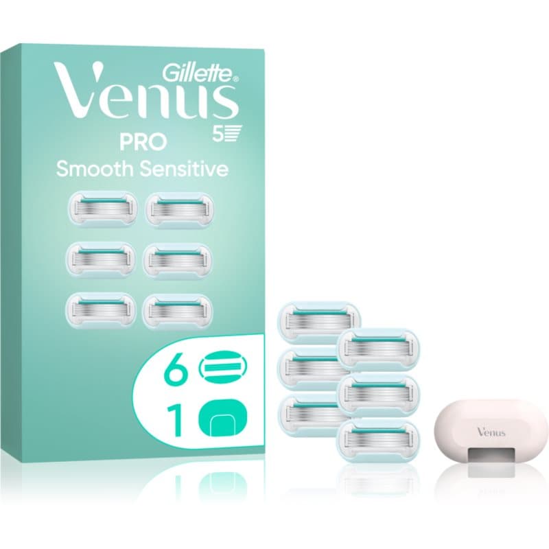 Venus PRO Smooth Sensitive zapasowe ostrza + osłona ochronna