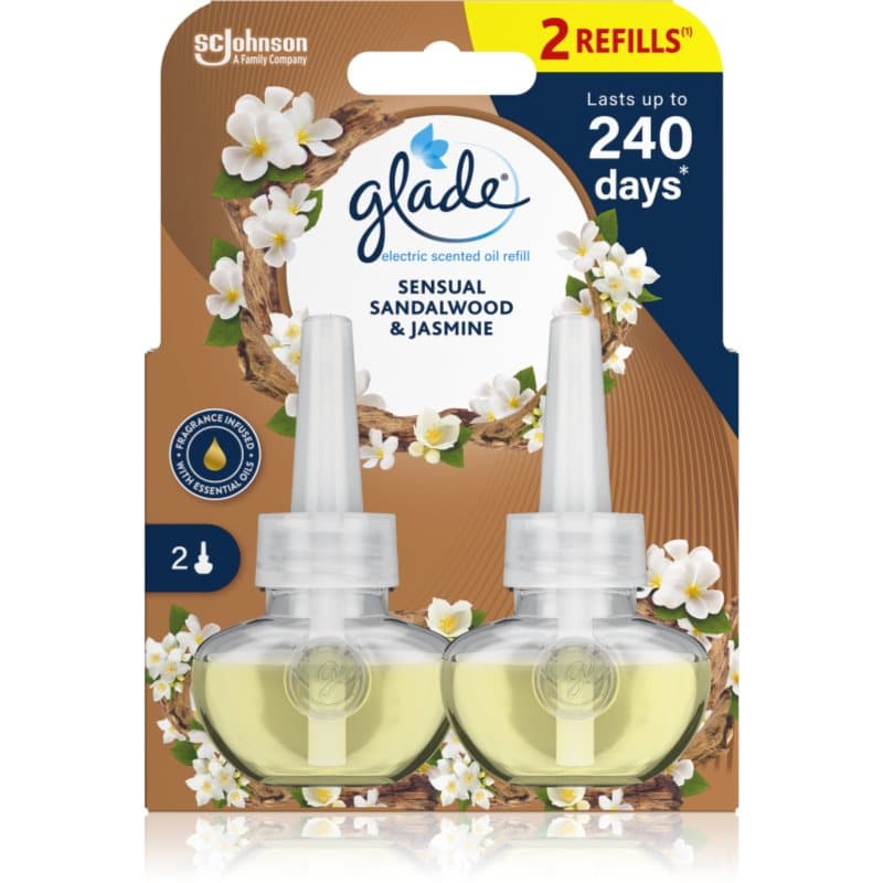 Sensual Sandalwood & Jasmine napełnienie do elektrycznego dyfuzora podwójne