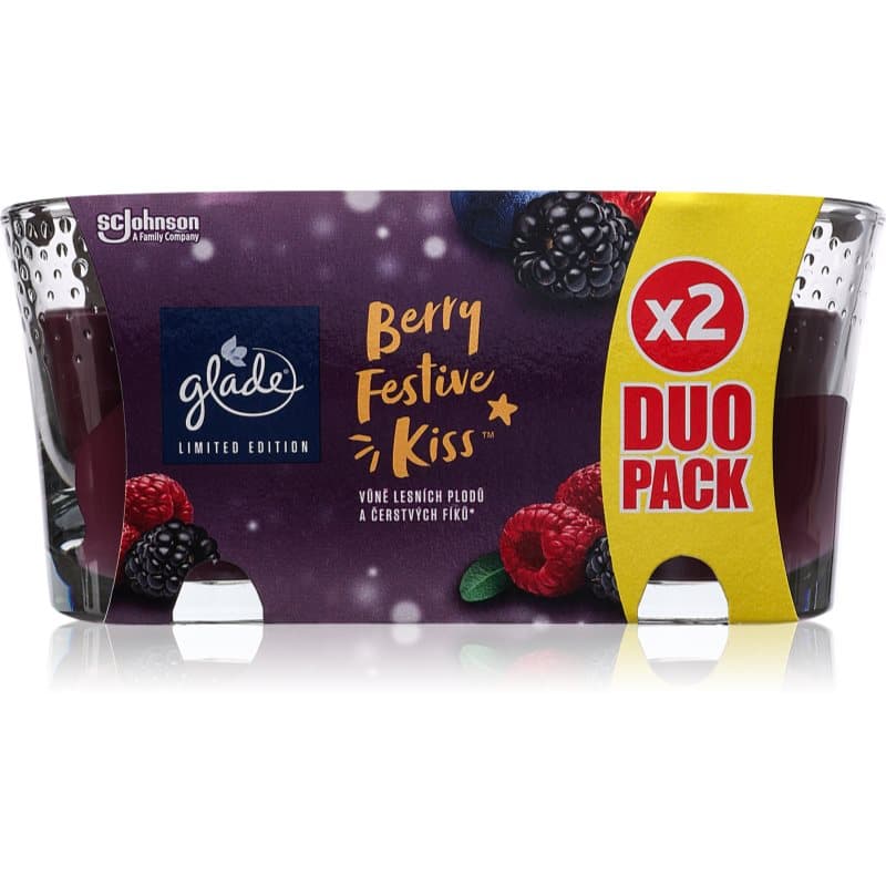 Berry Festive Kiss DUO świeczka zapachowa