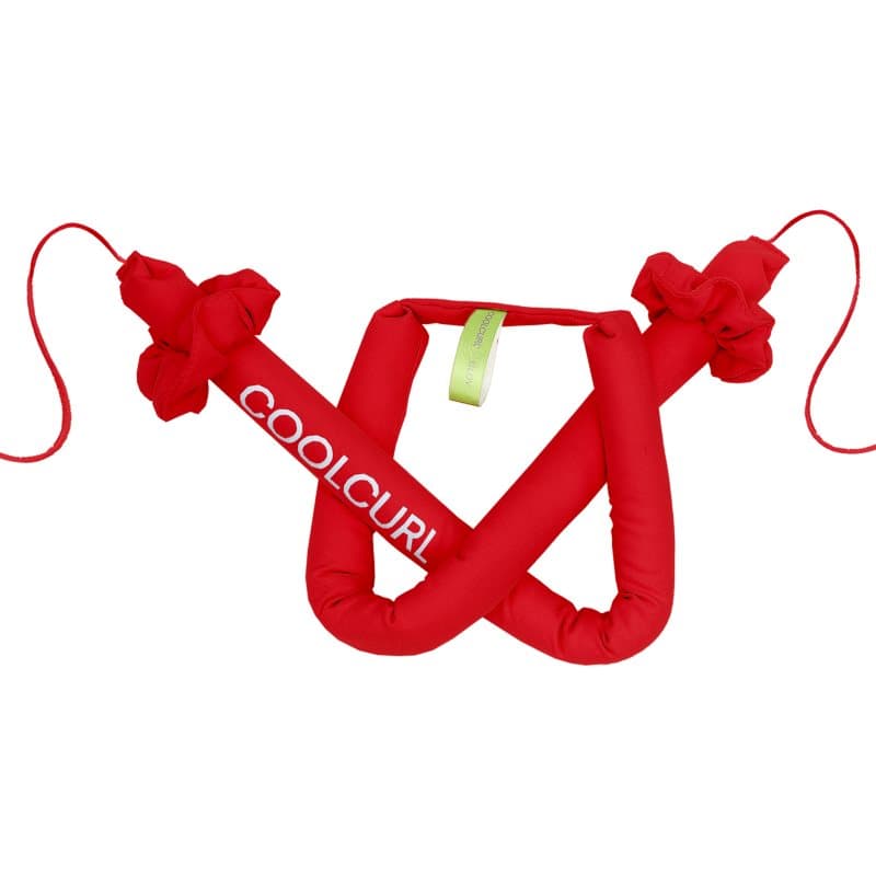 CoolCurl Heatless Haircurling Tool akcesoria do formowania fal odcień Red