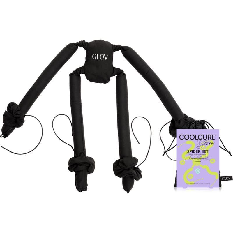 CoolCurl Spider Set akcesoria do formowania fal odcień Black