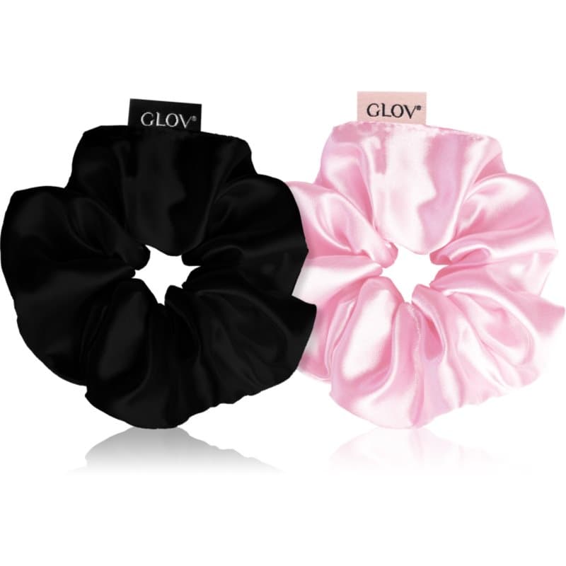 Scrunchies S gumki do włosów Pink/Black