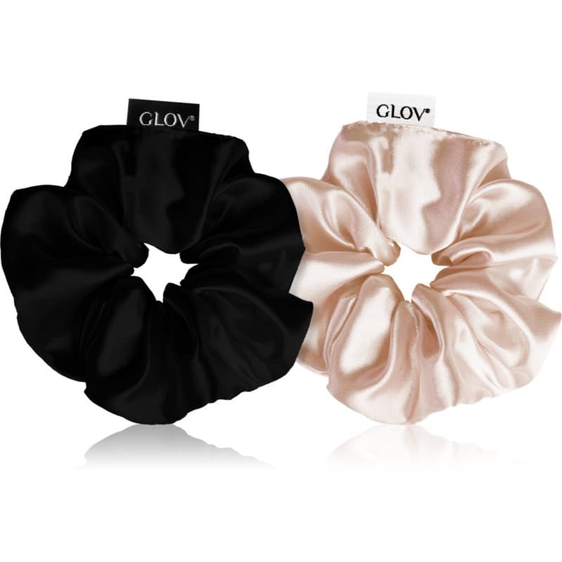 Scrunchies S gumki do włosów Sparkling Wine/Black