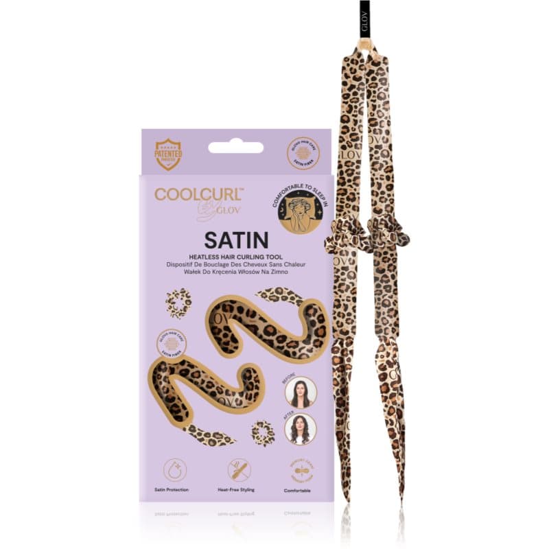 CoolCurl Satin Cheetah zestaw do kręcenia włosów