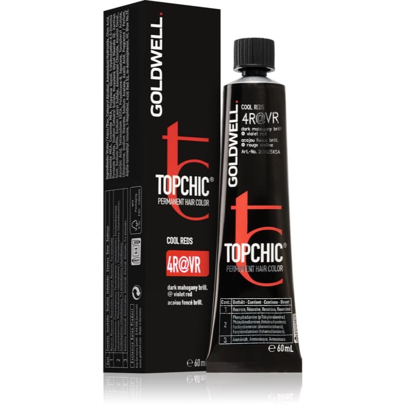 Topchic Permanent Hair Color farba do włosów odcień 4R@VR