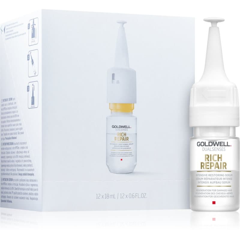 Dualsenses Rich Repair serum intensywnie regenerujące do włosów suchych i zniszczonych