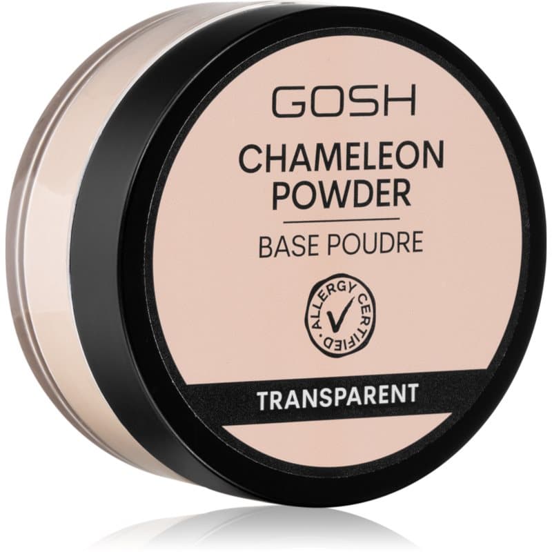 Gosh Chameleon Powder sypki puder do twarzy 001 Transparent