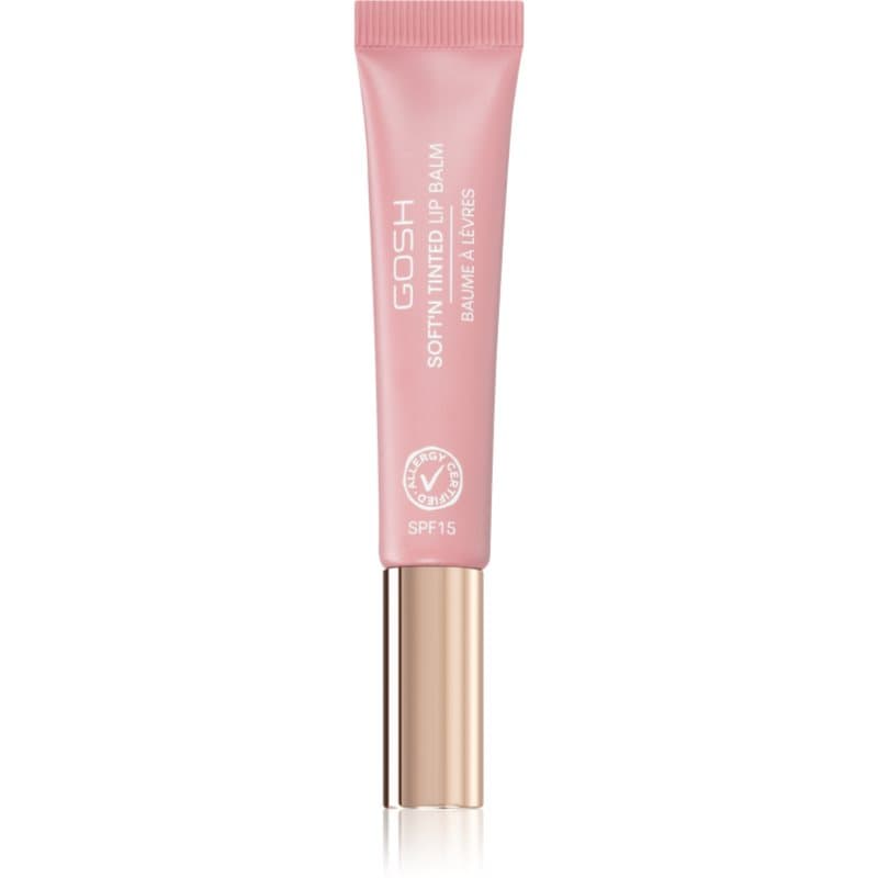 GOSH - SOFT'N TINTED LIP BALM - Wegański balsam do ust - - 004 VINTAGE ROSE