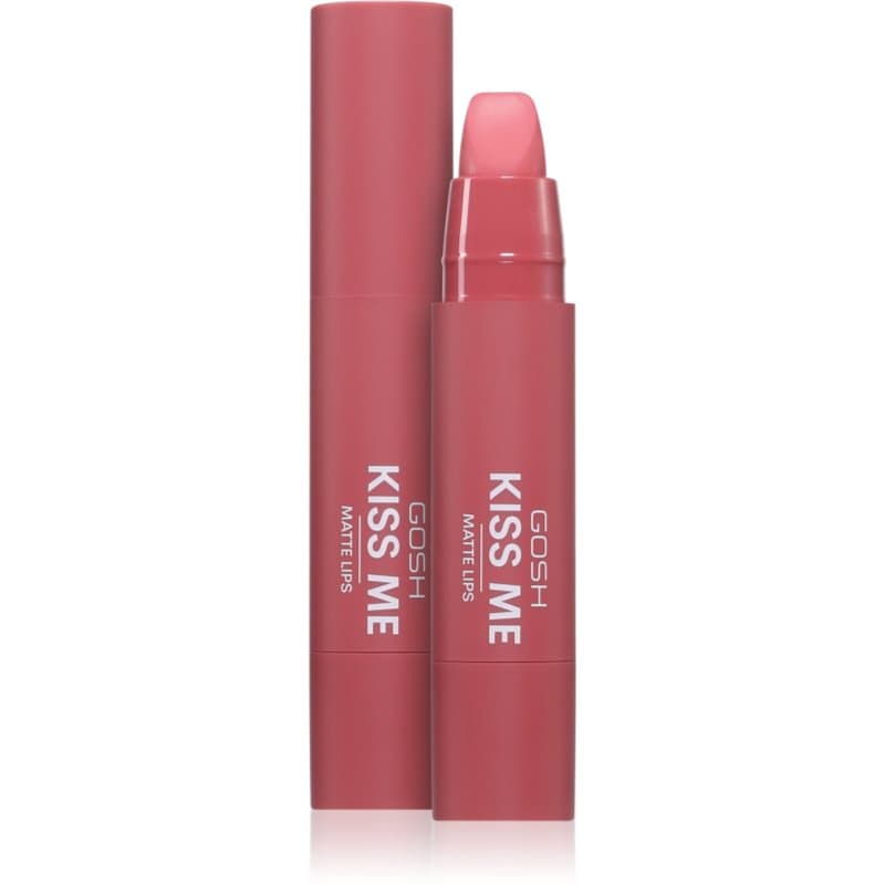 Kiss Me Matte Lips kremowa szminka do ust z matowym wykończeniem odcień 001 Hot Kiss