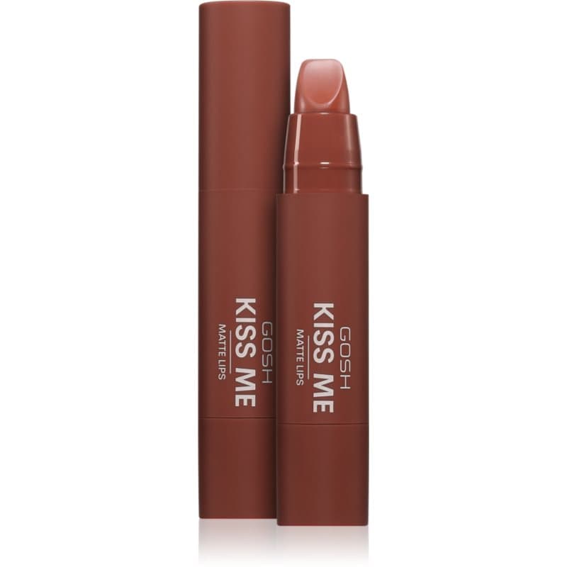 Kiss Me Matte Lips kremowa szminka do ust z matowym wykończeniem odcień 001 Hot Kiss