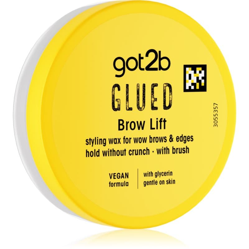 Glued Brow Lift wosk utrwalający do brwi ze szczotką