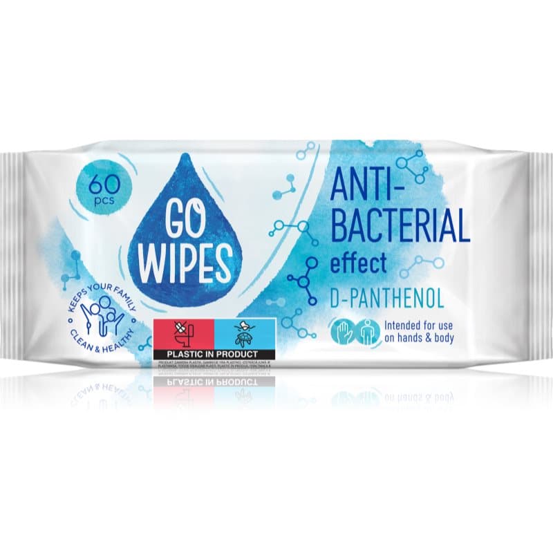 Anti-Bacterial Effect D-Panthenol nawilżane chusteczki oczyszczające o działaniu antybakteryjnym
