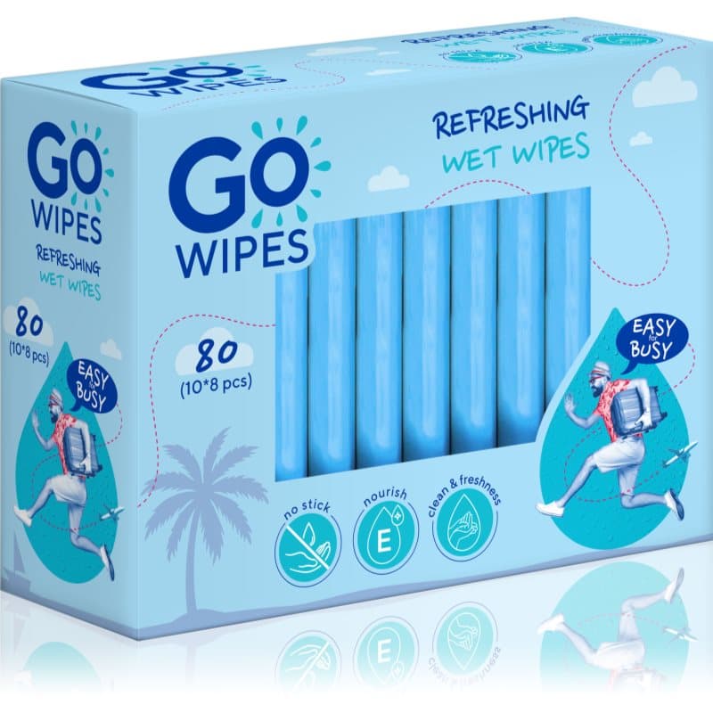 Refreshing Wet Wipes odświeżające chusteczki nawilżane do rąk