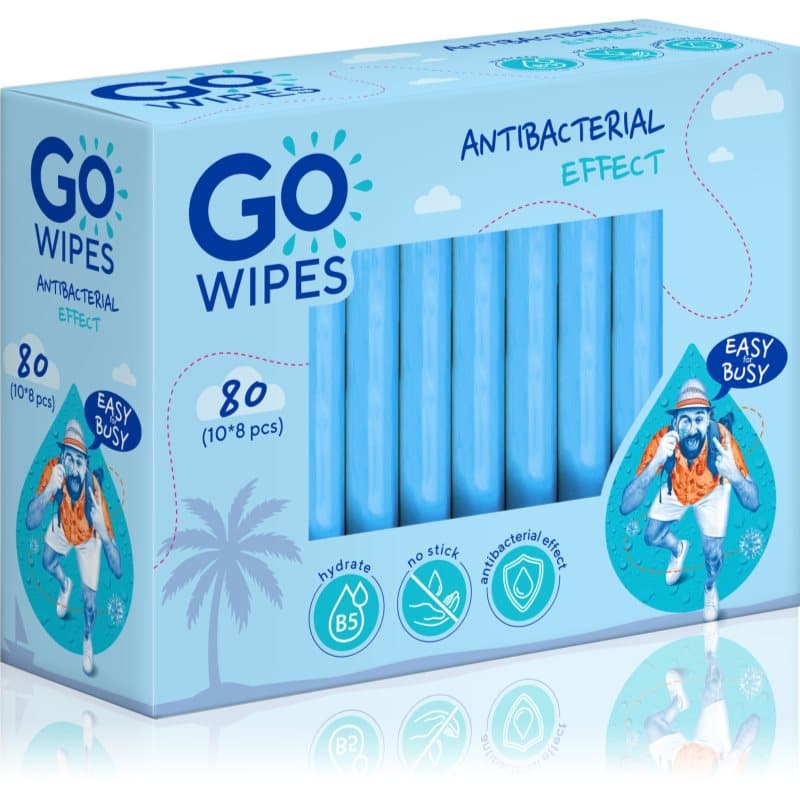 Anti-Bacterial Effect odświeżające chusteczki nawilżane o działaniu antybakteryjnym