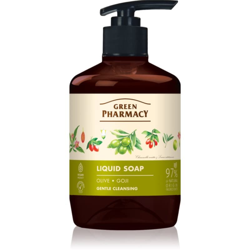 Olive & Goji Berry Liquid Soap mydło w płynie do rąk z dozownikiem