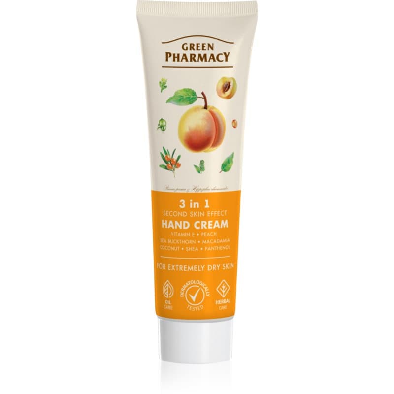 Peach krem do rąk i paznokci do skóry suchej