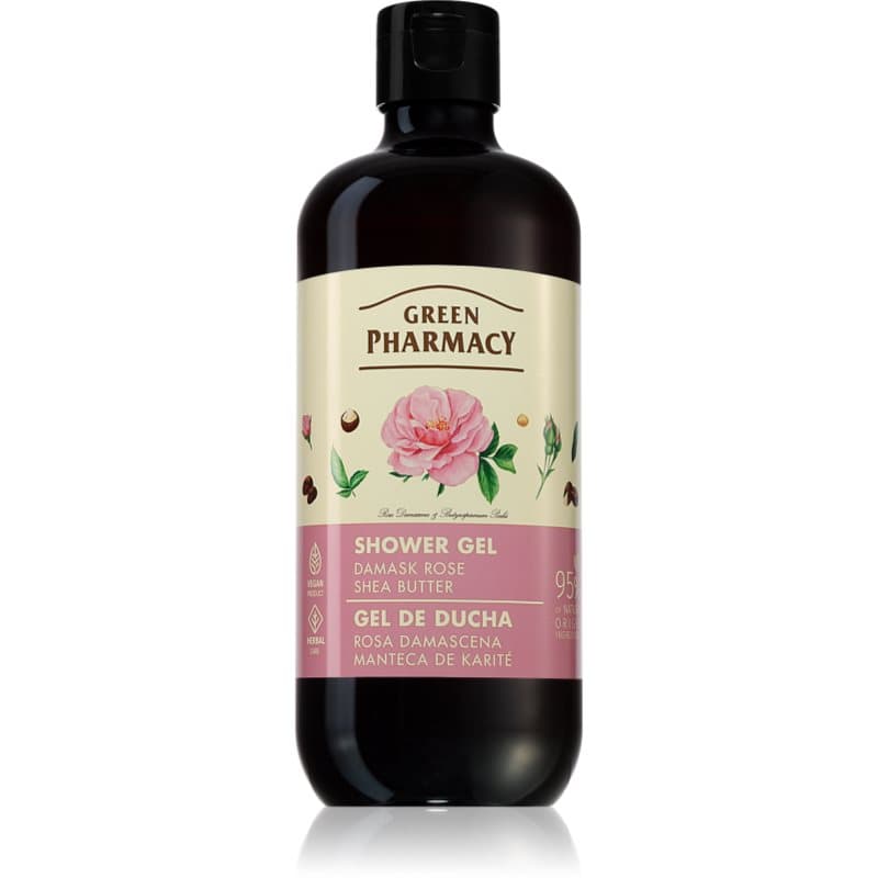 Damask Rose & Shea Butter Shower Gel delikatny żel pod prysznic